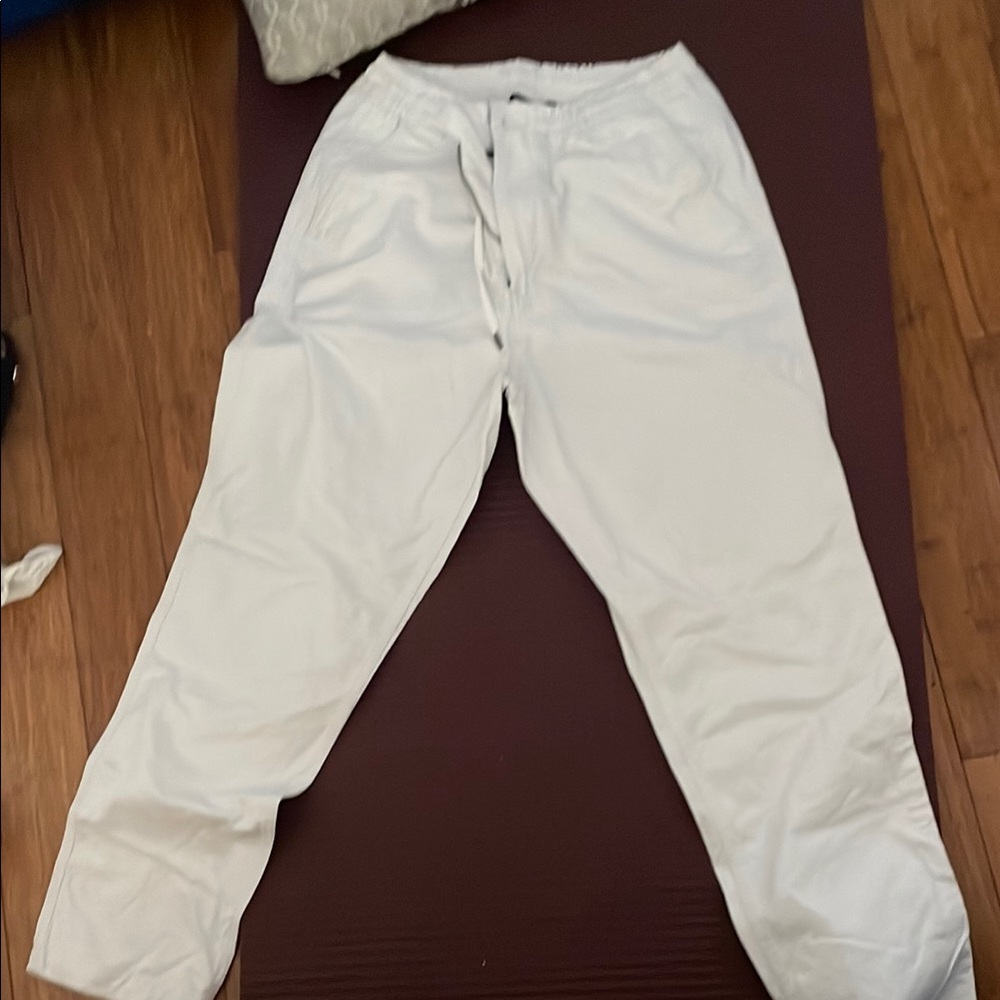 Ralph Lauren White Chinos with Relaxed Fit